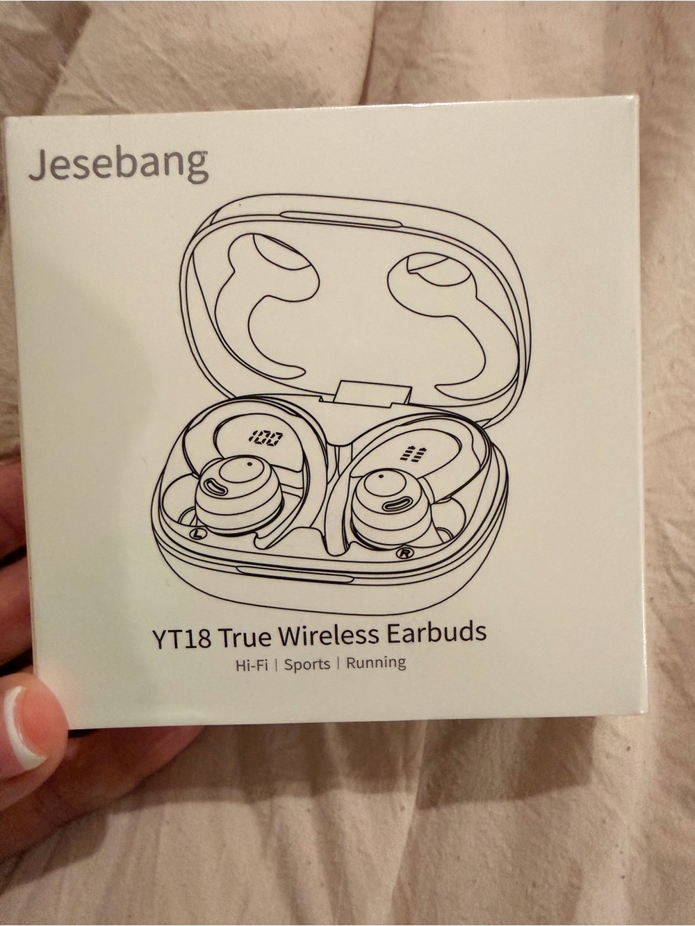 YT18 True Wireless Earbuds - White
